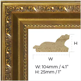 Livorno golden frame under category C.
