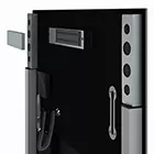 Magnet wall mount on the back of the mirror TV